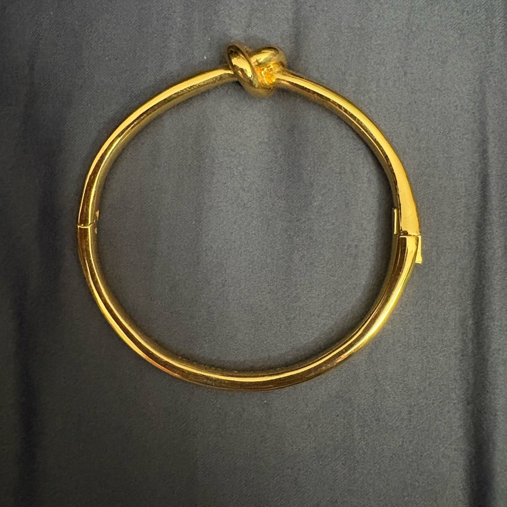 Kate Spade Gold Knot Bangle Bracelet